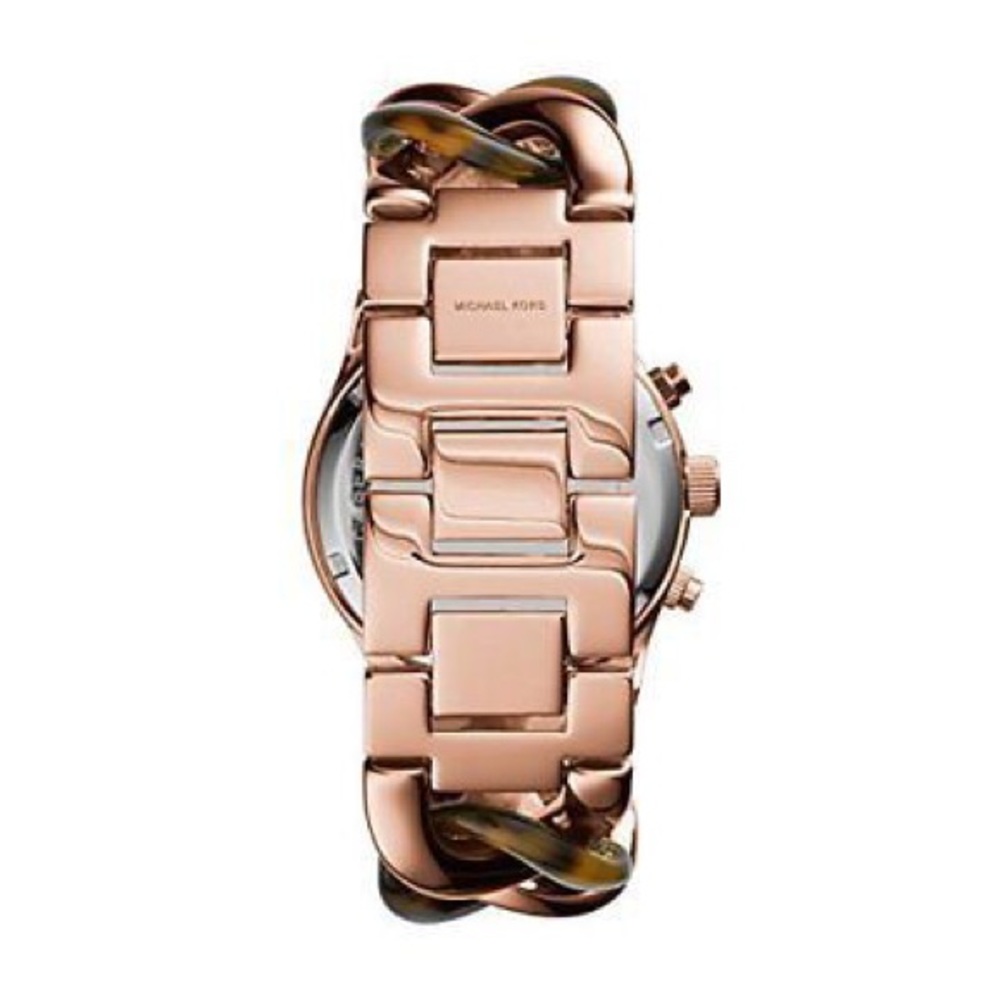 Michael Kors Braided Tortoise Watch - Picture 4 of 5